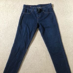 arizona low rise dark wash jeggings
